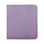 vivid collection: 12-pocket zippered pro-binder: purple